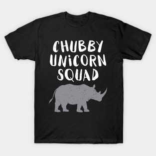 CHUBBY UNICORN SQUAD T-Shirt